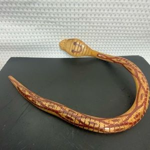 Wooden Wiggley Snake.